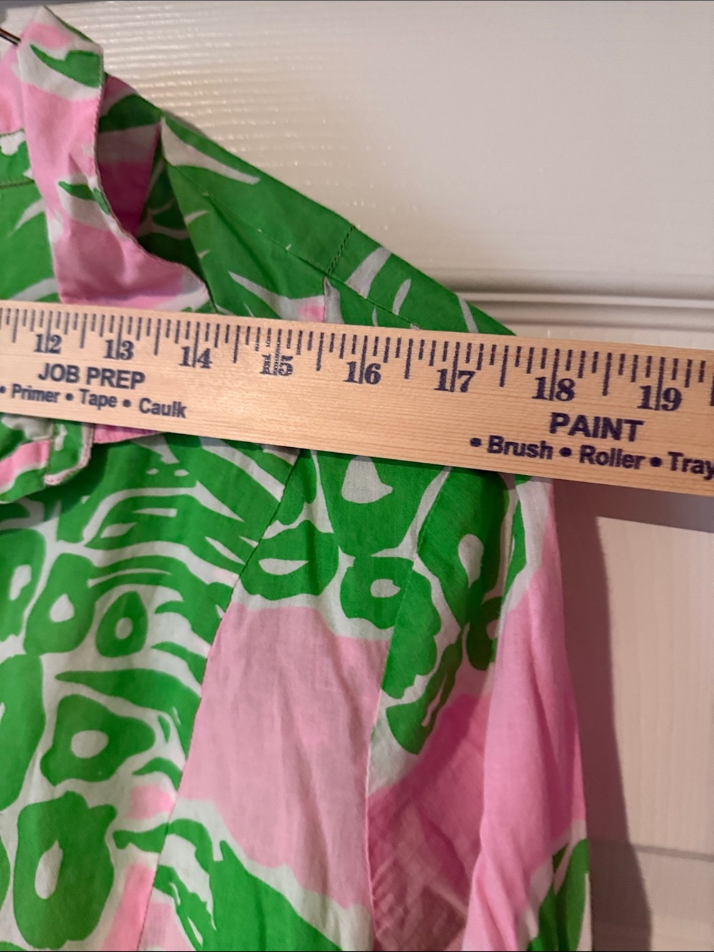 Lilly Pulitzer Pink and Green Tropical Swim Coverup - Picture 15 of 15